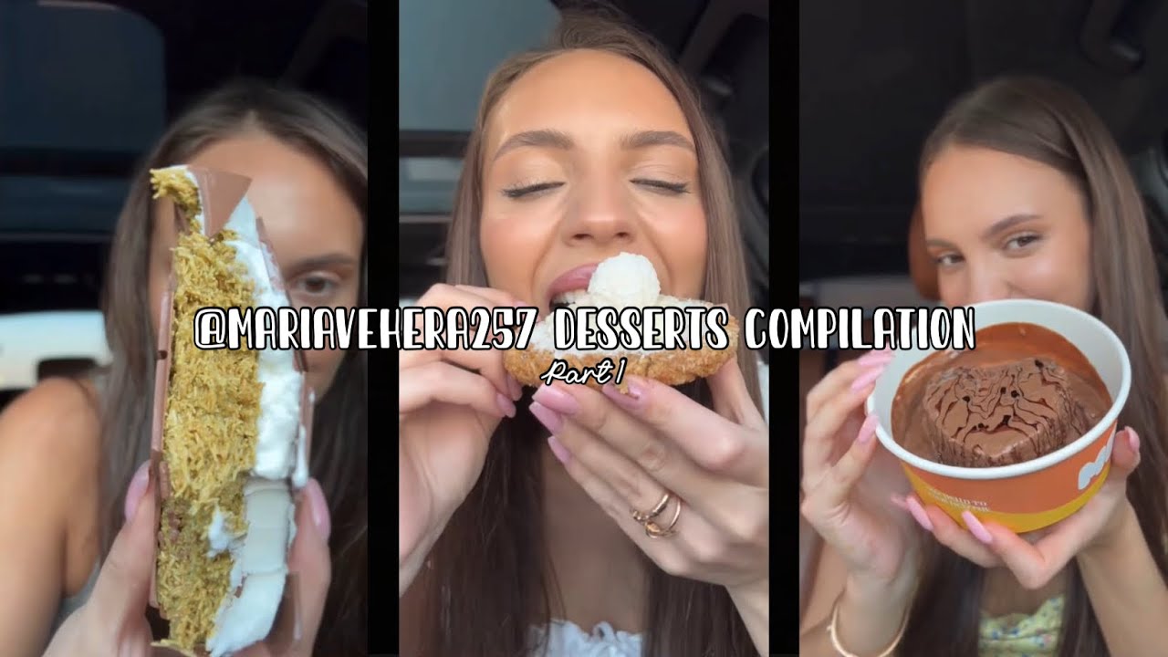 @mariavehera257 desserts compilation (tiktok asmr)