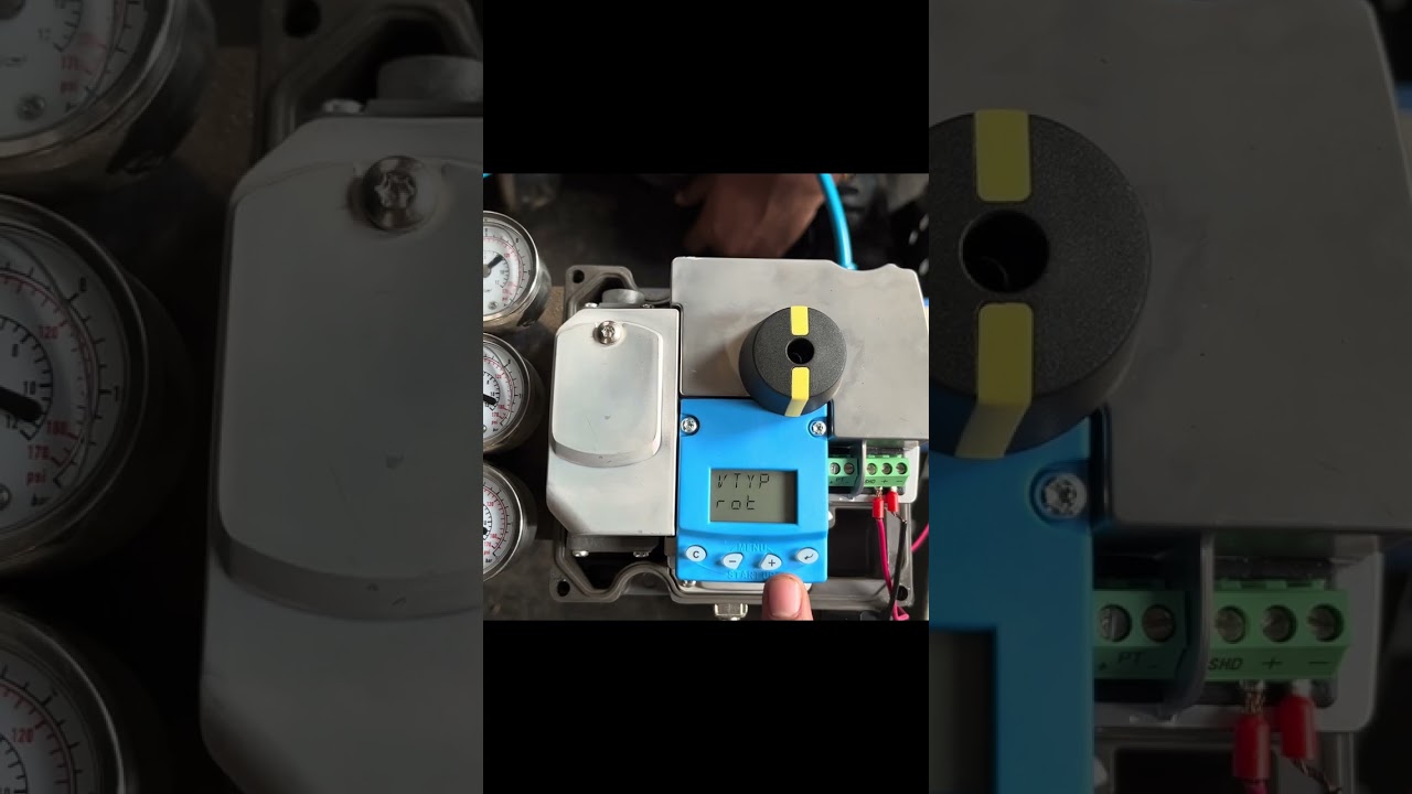 Metso-Neles ND9000. How to set parameters in Metso smart Positioner and How to calibrate Positioner.