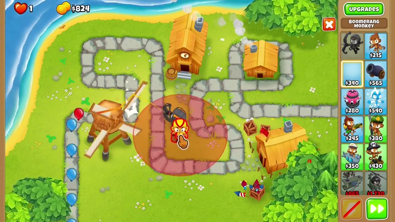 Bloons TD 6 - Town Center - Chimps