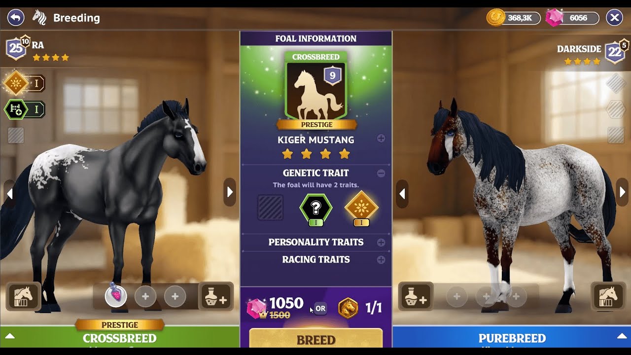 Star Equestrian || Chests, keys and breeding!