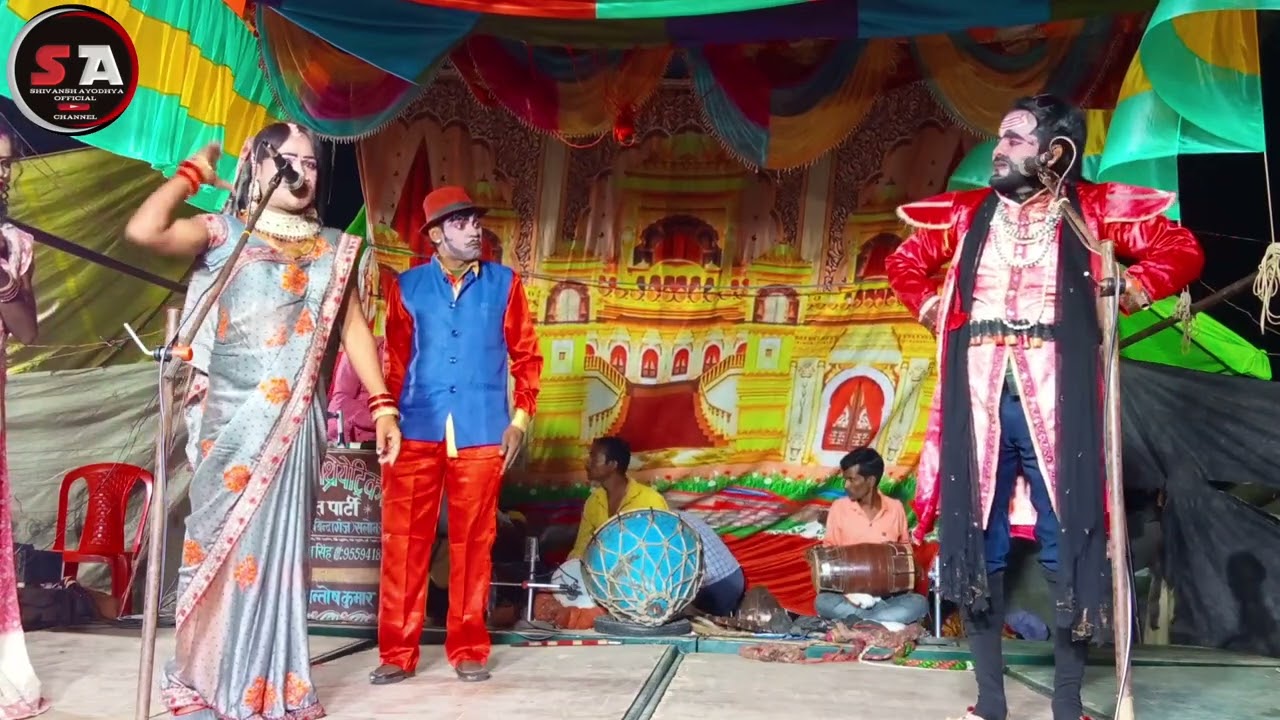 (Part,8,)आकाश की चांदनी, ज्वाला की ललकार ऊर्फ डाकू संग्राम सिंह Khanna Singh Chauhan ki Nautanki