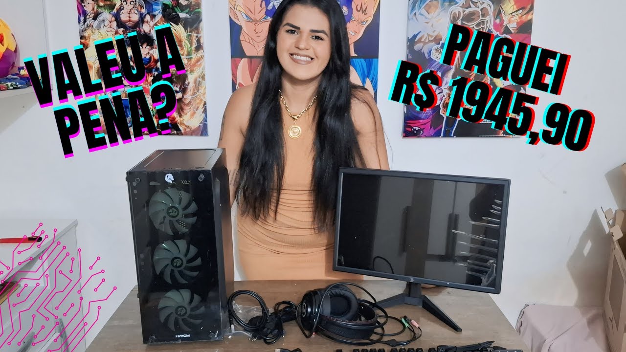 UNBOXING DO PC GAMER COMPLETO E BARATINHO DO MERCADO LIVRE1