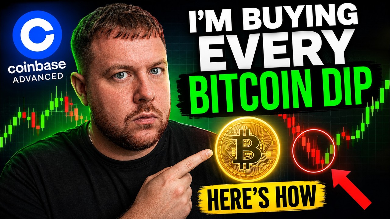 I'm Buying Every Bitcoin Dip on Coinbase Advanced - Here's How