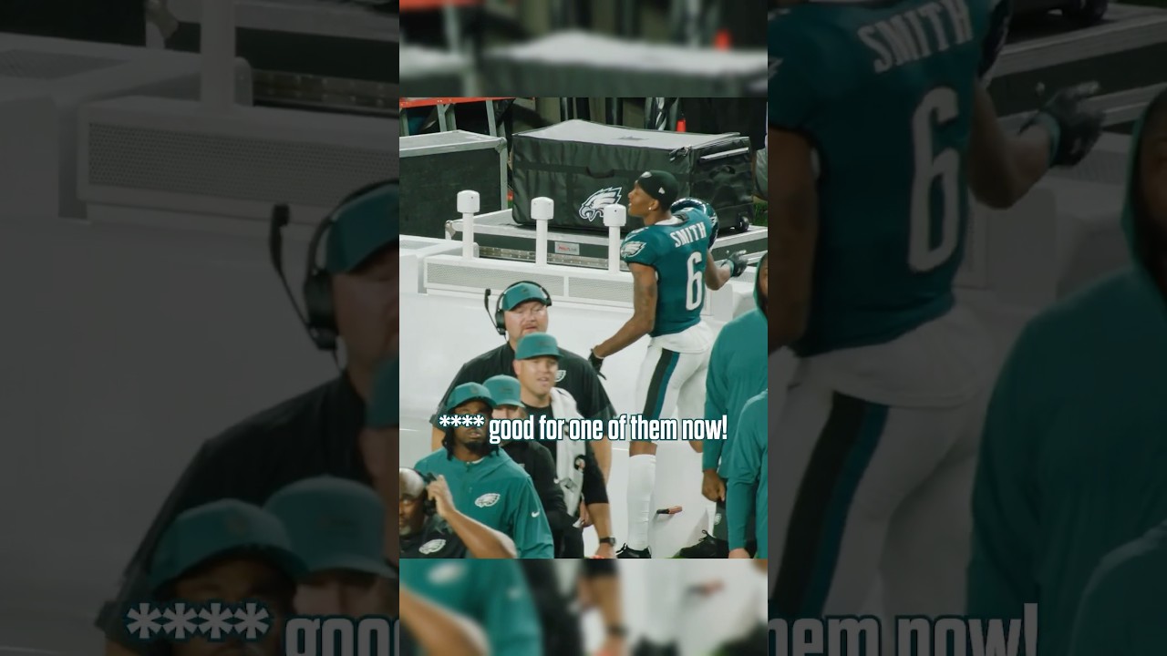 DeVonta Smith CLOWNS Miles Sanders 😆 &ldquo;Good For One!&rdquo;
