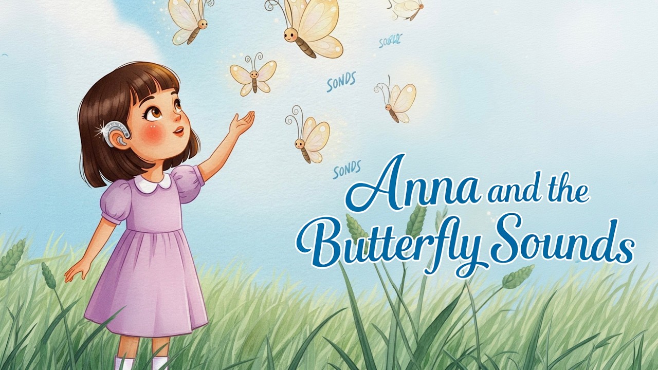 Anna and the Butterfly Sounds | Bedtime Story for Kids about Hearing Aids