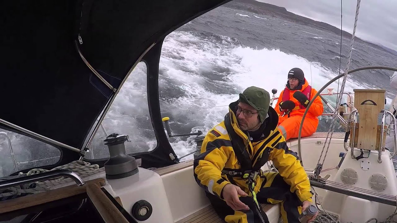 S/Y Nirvana, Arcona 400,  Storsand-Bodø mars. 2015.