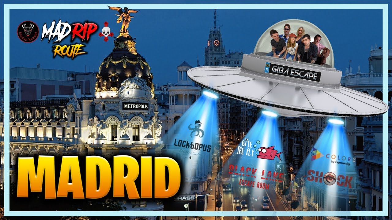 🧩 MEJORES ESCAPE ROOMS DE ESPA&Ntilde;A | MADRID