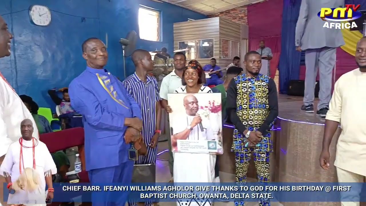3.Chief Barr Ifeanyi Williams Agholor Marks 60th Birthday with a Thanksgiving to God in Owanta