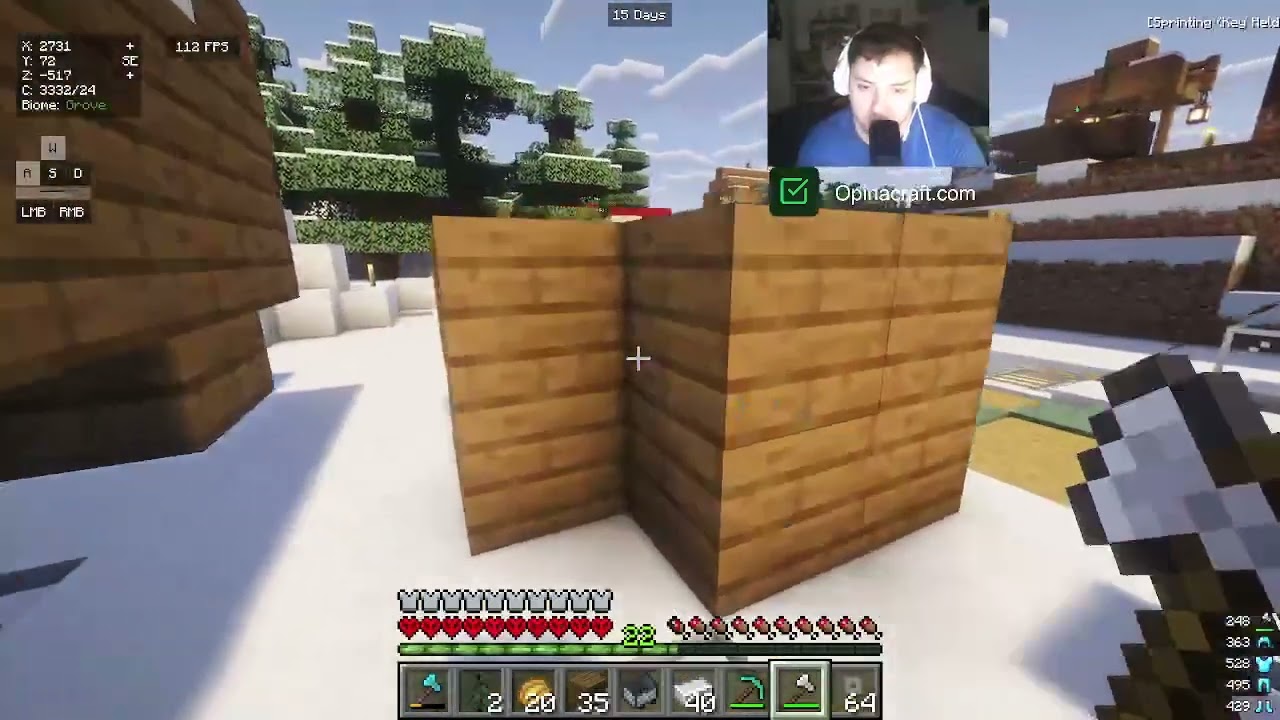 MINECRAFT HARDCORE INMORTAL #4 #minecraft (la muerte más tonta de la historia)