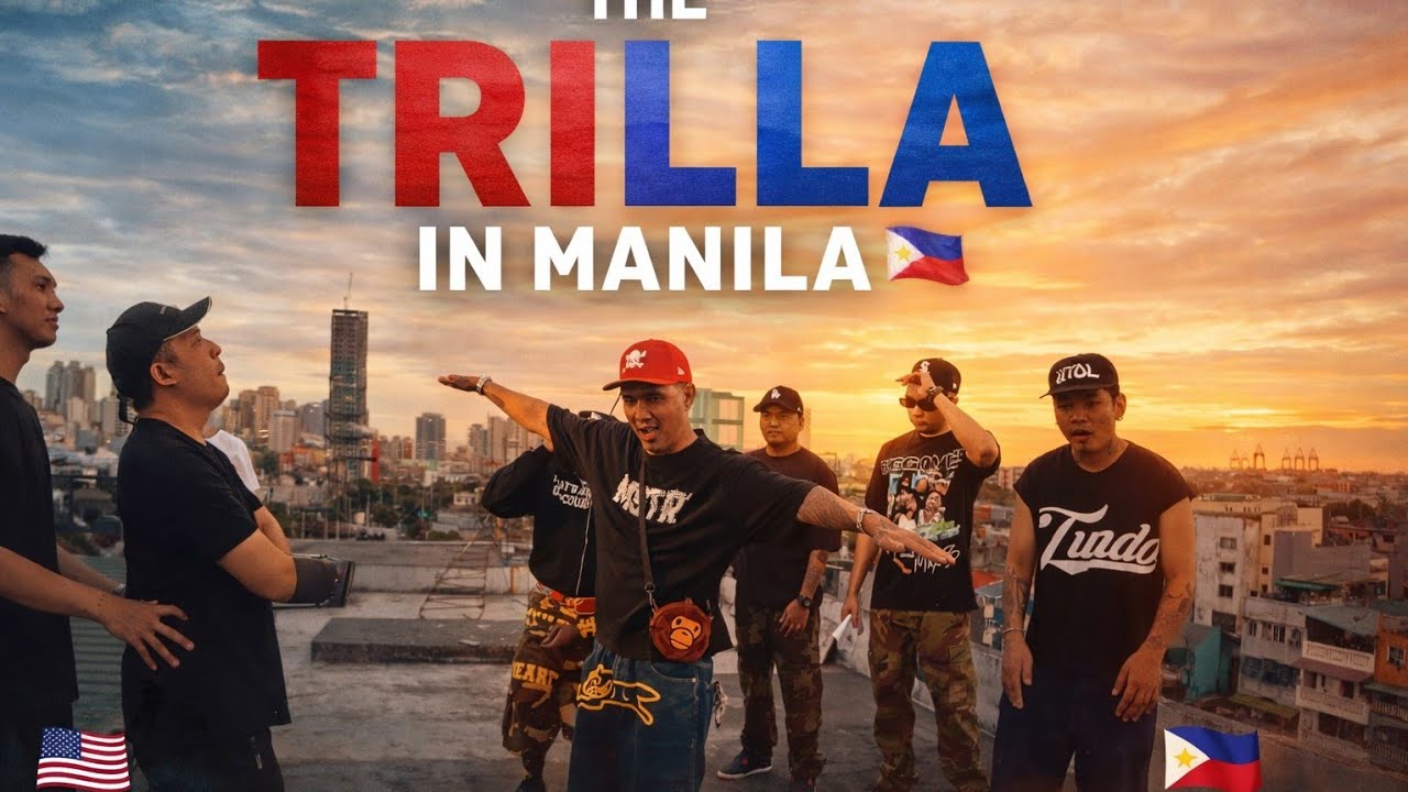 Trilla in Manila: USA x Philippines Hip-Hop Takeover 🇺🇸🇵🇭