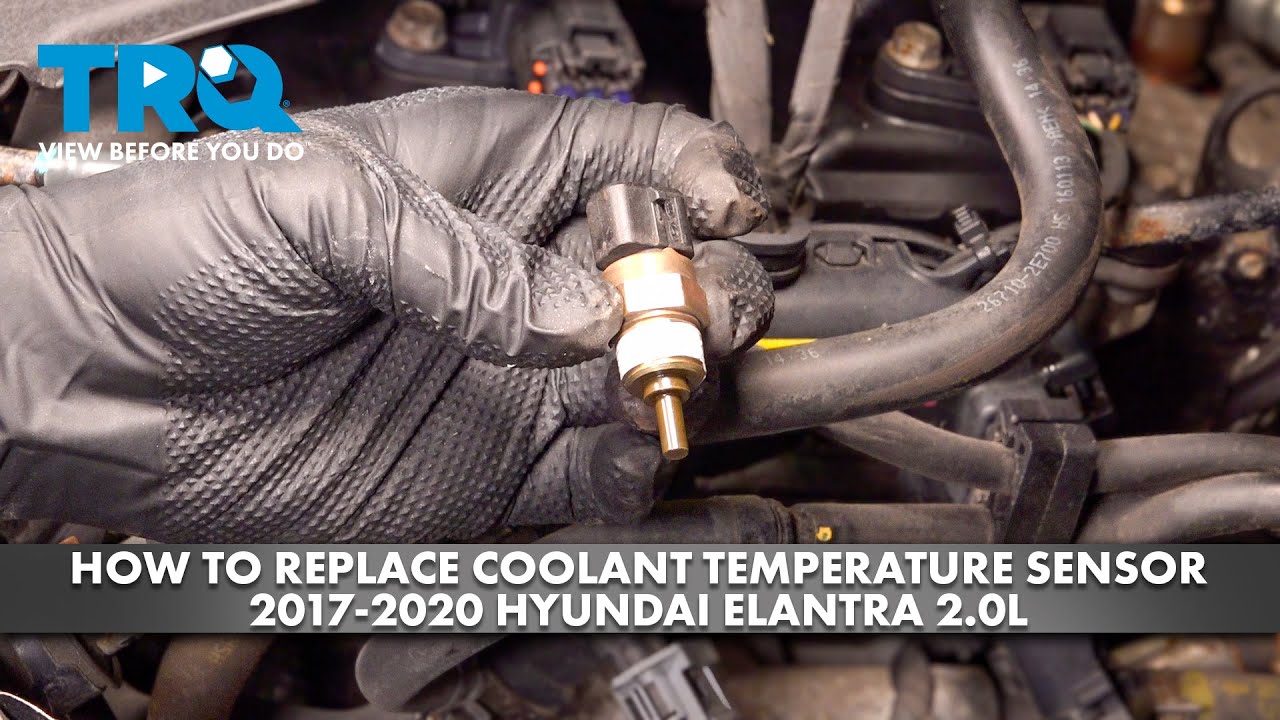 How to Replace Coolant Temperature Sensor 2017-2020 Hyundai Elantra 2.0L