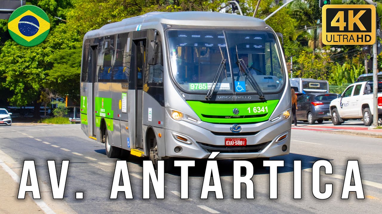 Avenida Antártica - Movimentação de Ônibus #874