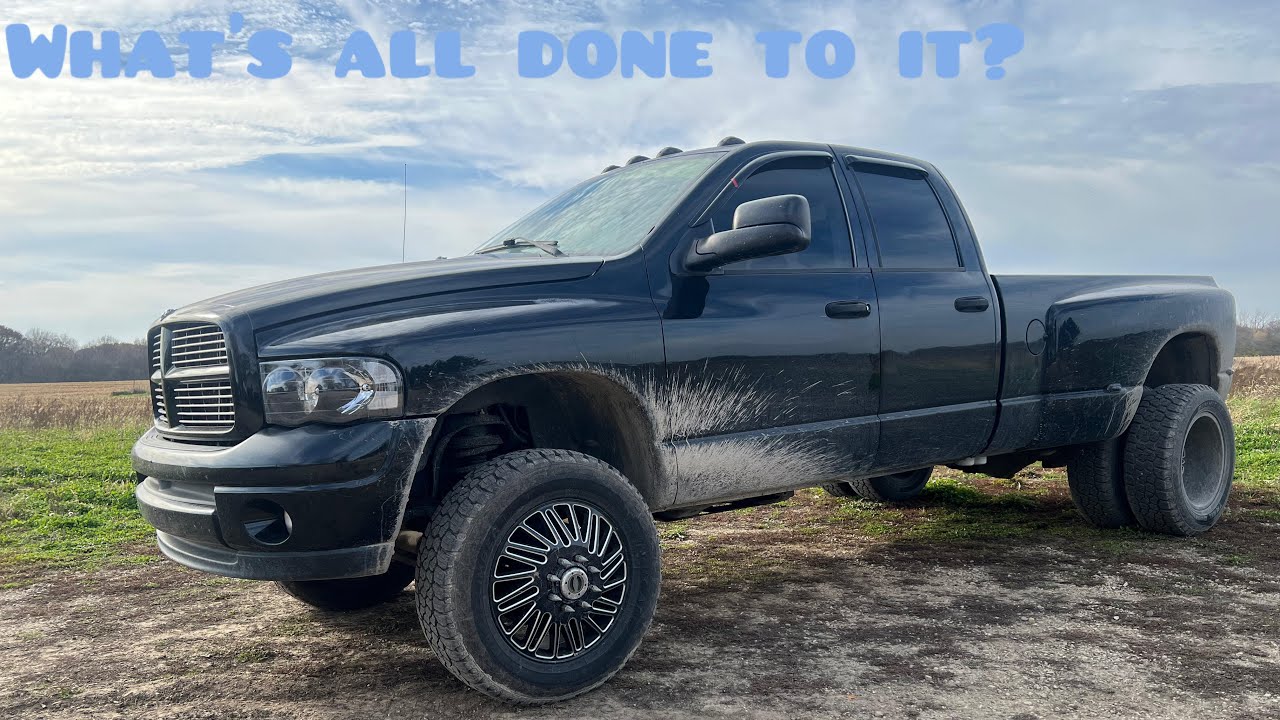 This Truck is a Beast: 2004 Dodge 3500 Dually Cummins