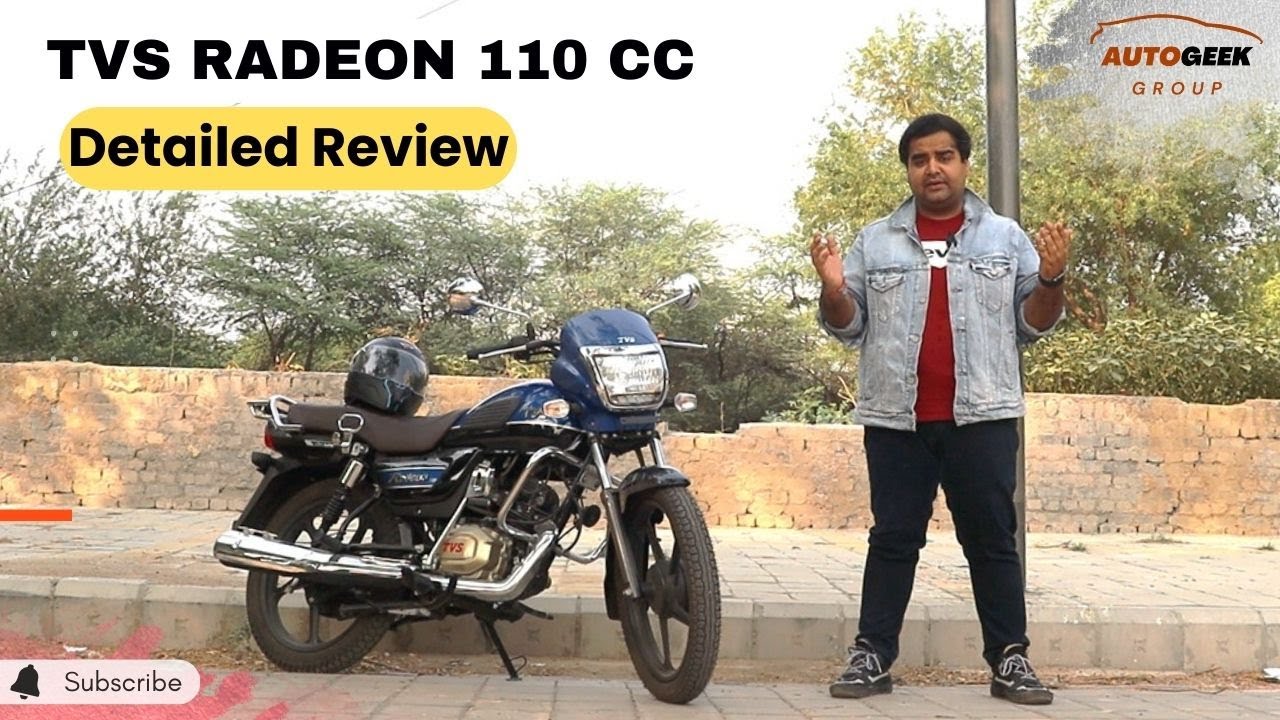 Is 2024 TVS Radeon the most advanced 110 cc Motorcycle? | Detailed Review | Autogeek Group