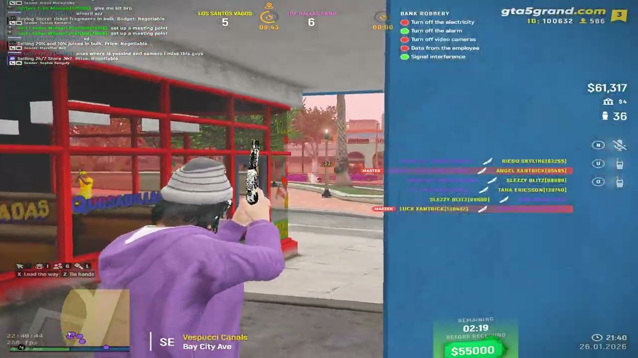 GRAND RP  SMURFING 👻