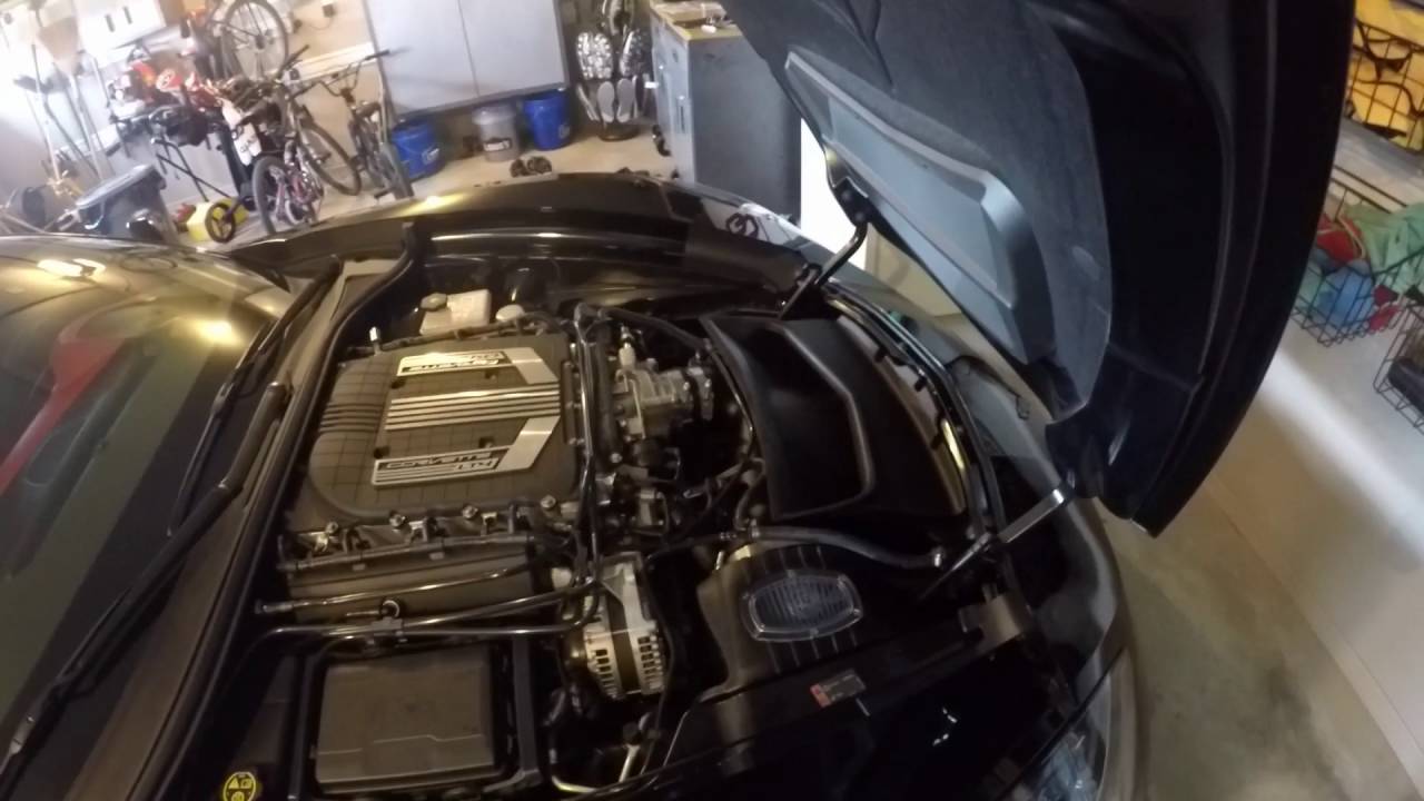 Changing Cold Air Intake on 2016 Corvette Z06
