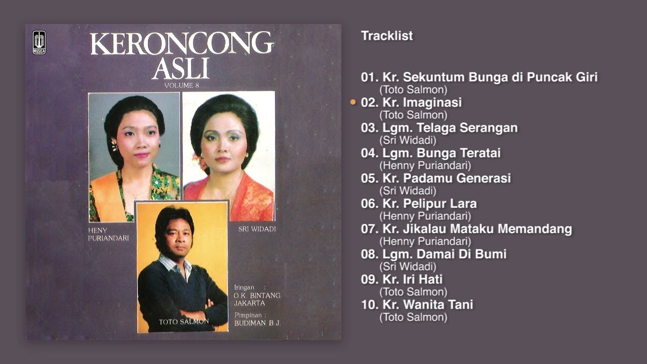 Various Artists - Album Keroncong Asli Vol. 8 | Audio HQ