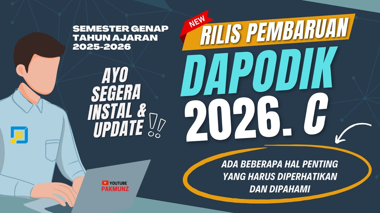 Apa Saja yang Baru di Dapodik 2026.C⁉️