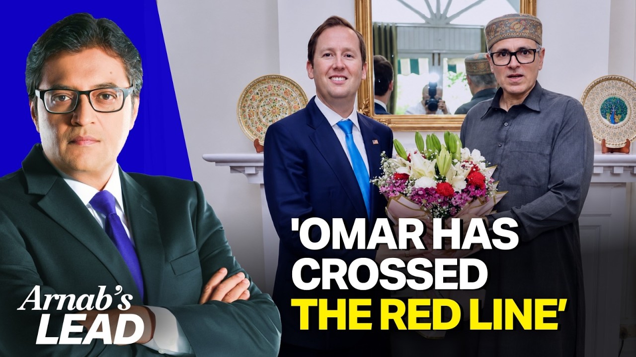 Independent Talks With US? Omar Abdullah Has Crossed The Red Line On Foreign Policy | Arnab&rsquo;s Lead