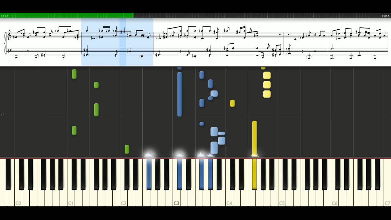 Aventura - Obsesion [Piano Tutorial] Synthesia