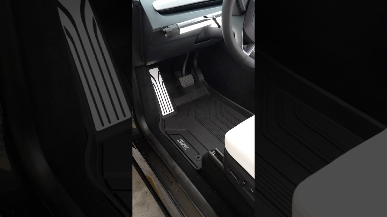 3W TPE All Weather Car Floor Mats Car Trunk Mats For TESLA Model Y 2025