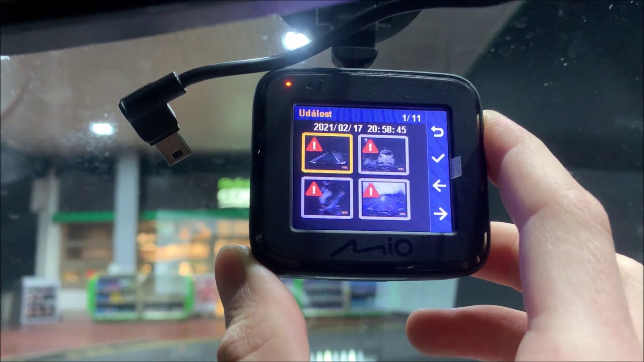 Recenze autokamery Mio C540