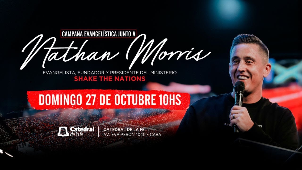 Nathan Morris en Catedral de la Fe