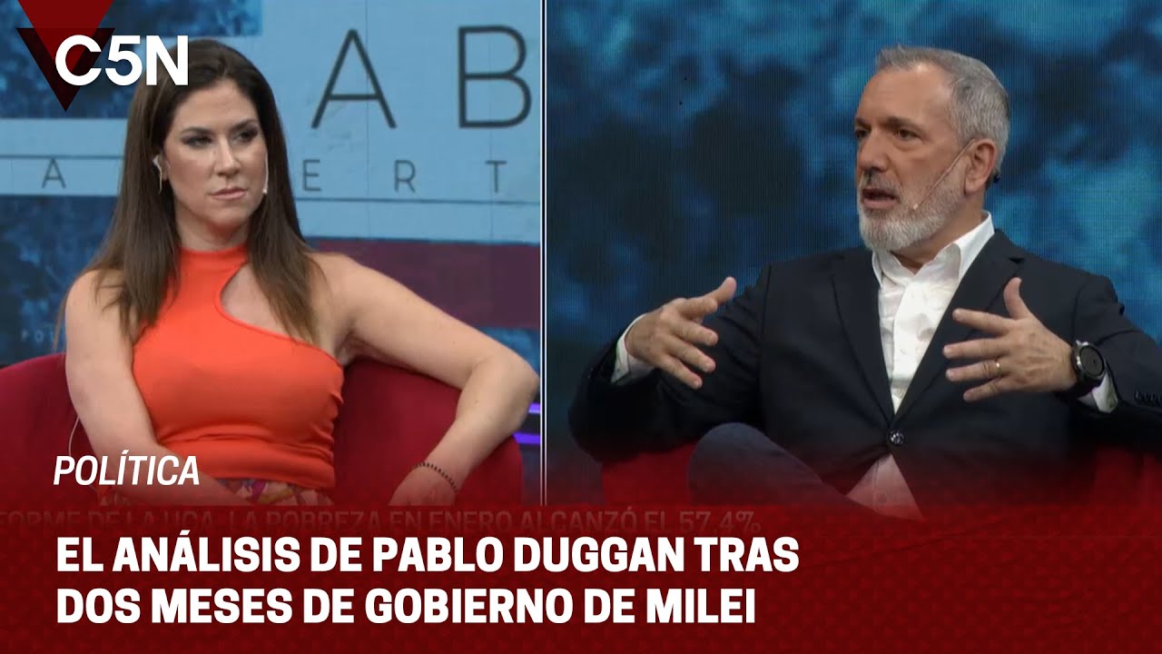PABLO DUGGAN, MANO a MANO con DANIELA BALLESTER en DEBATE ABIERTO