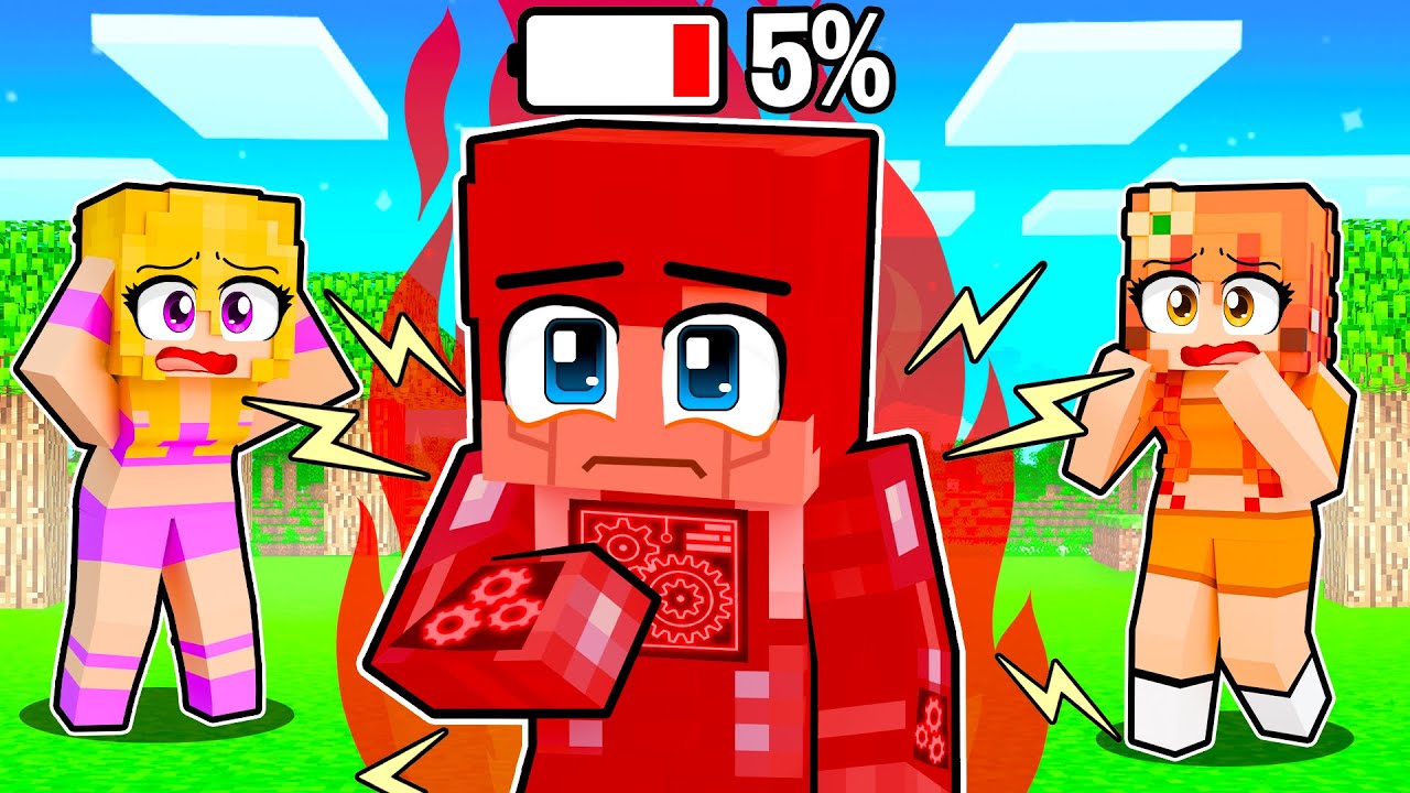 Majki ma SŁABĄ BATERIE w Minecraft!