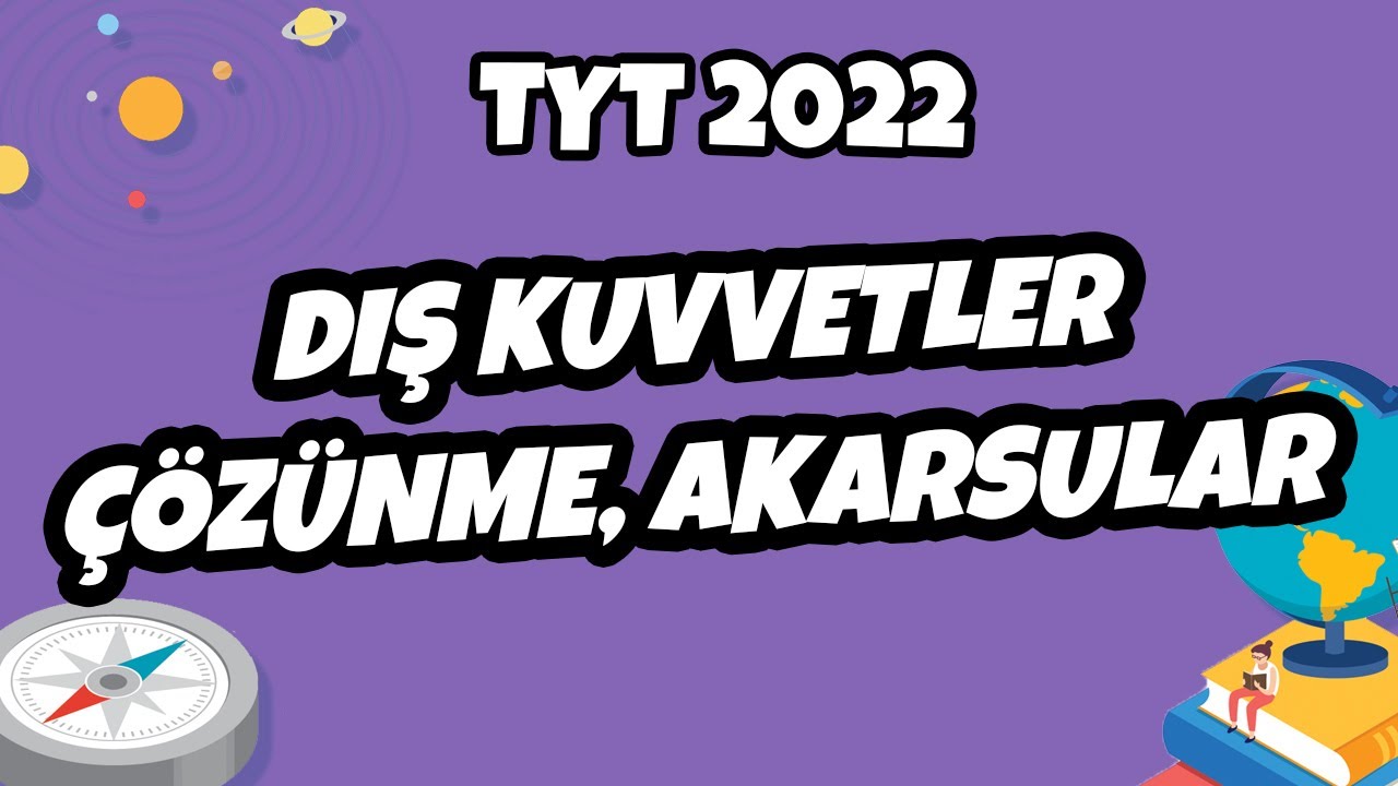 Dış Kuvvetler – Çözünme, Akarsular | TYT Coğrafya 2022 #hedefekoş