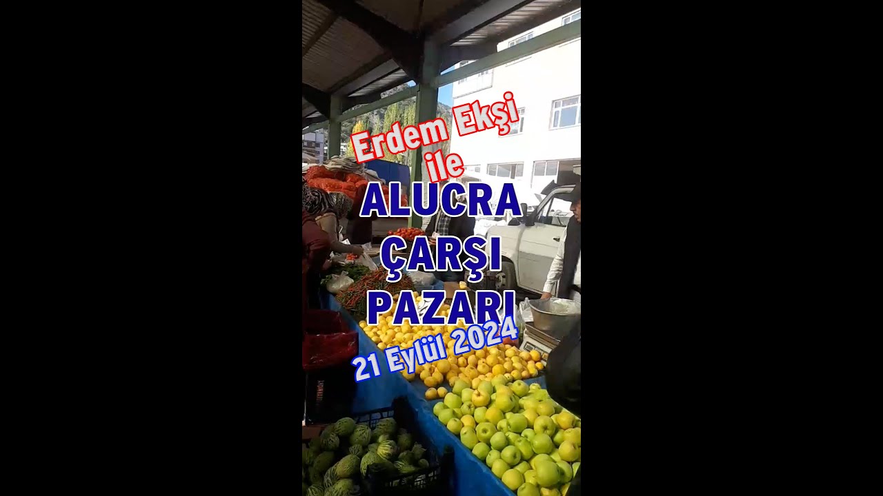 Erdem Ekşi tarafından 21 Eylül 2024 tarihinde (Çarşı) Alucra Pazarı'ndan yapılan canlı yayın