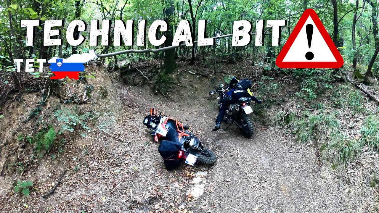 TET Slovenia -Technical Bit ⚠️ with KTM Super Adventure 1290 R