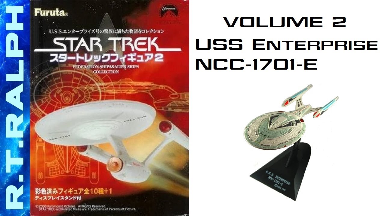 Обзор модели Furuta Star Trek. Серия 2.11 — USS Enterprise NCC-1701-E
