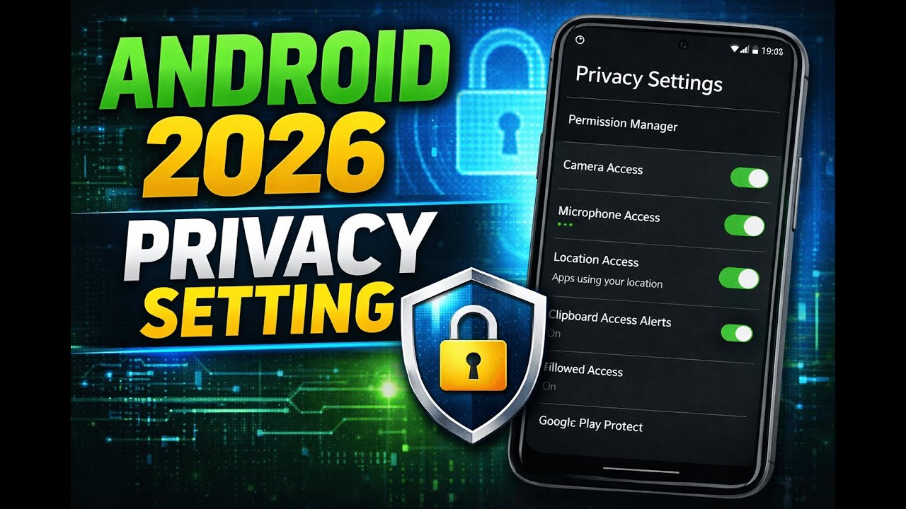 Android Privacy Settings 2026: Must-Enable Secure Options Guide