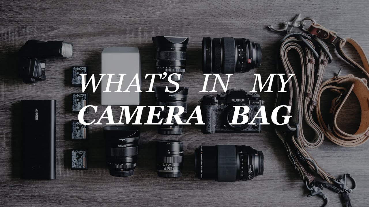 What's In My Camera Bag | Fujifilm Wedding Photographer
