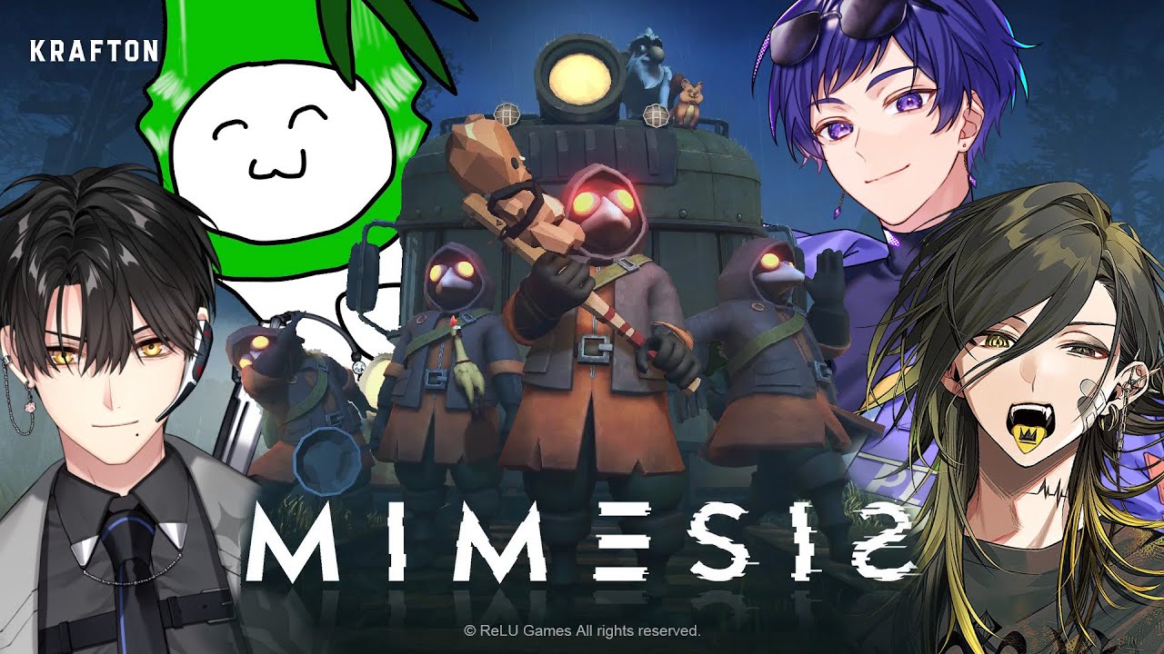 【MIMESIS】AIに俺たちの真似できるわけないだろwwww  /w こったろ タケゾー ハユン【いれいす/悠佑】