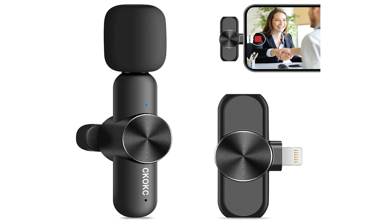 Review: Wireless Microphone for iPhone iPad, iPhone External Microphone for Video Recording