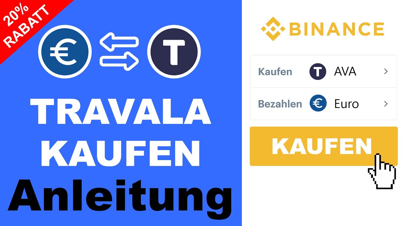 Travala.com (AVA) kaufen ANLEITUNG ✅ Schritt-f&uuml;r-Schritt (0,08% Geb&uuml;hren)
