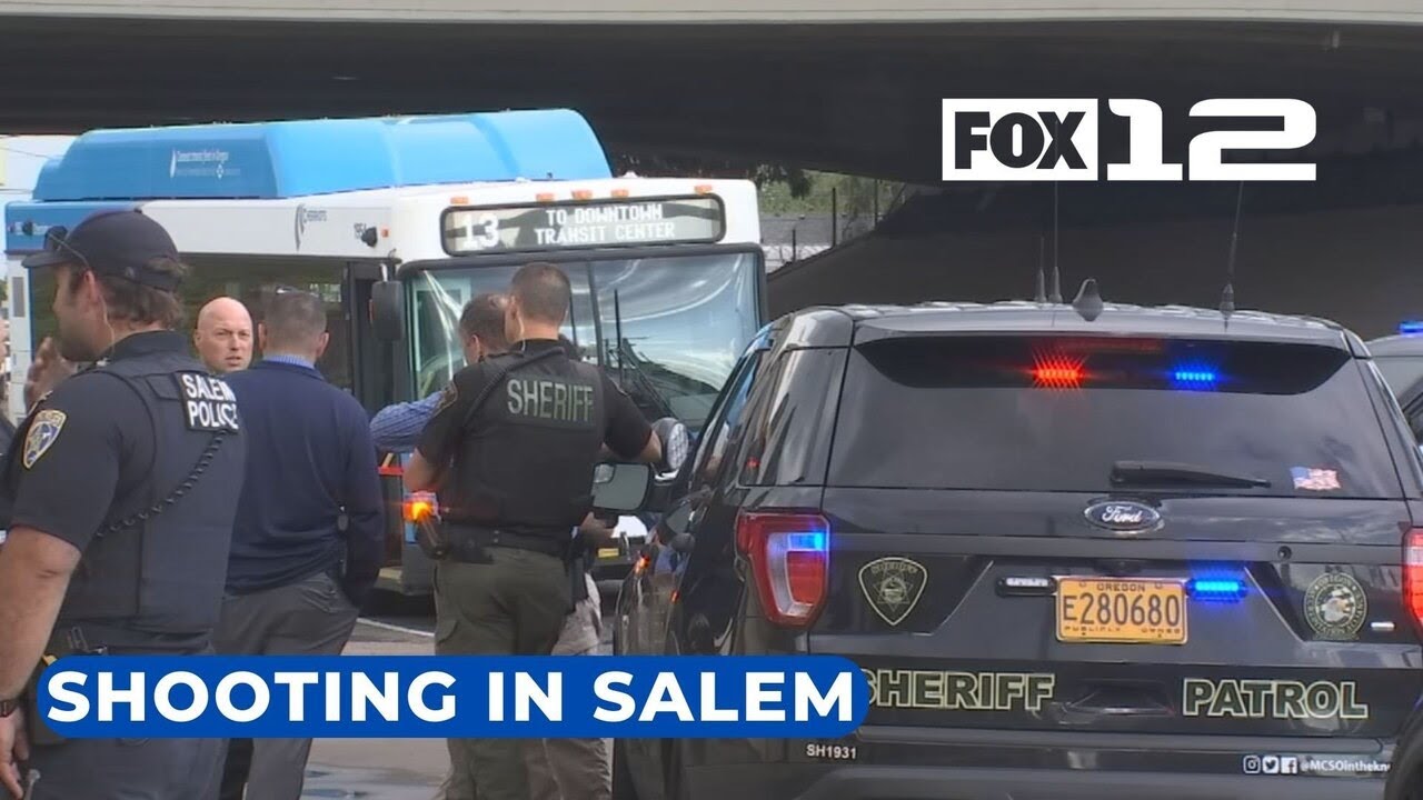 Two taken to hospital after shooting in Salem near busy intersection