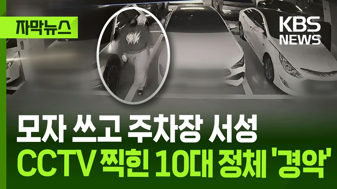 [자막뉴스] 모자 쓰고 주차장 서성…CCTV에 찍힌 10대 정체 밝혀지자 '경악' / KBS 2026.02.13.