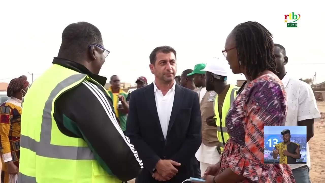 Infrastructures sportives: la Ministre Pikbougoum sur le chantier de l’académie sportive du Kadiogo