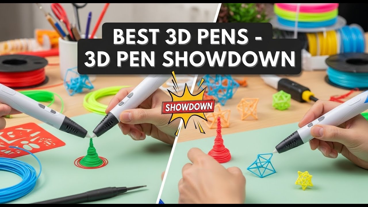 TOP 5 Best 3D Pens - 3D Pen Showdown 2025 | High-Quality 3D Pens That Actually Work