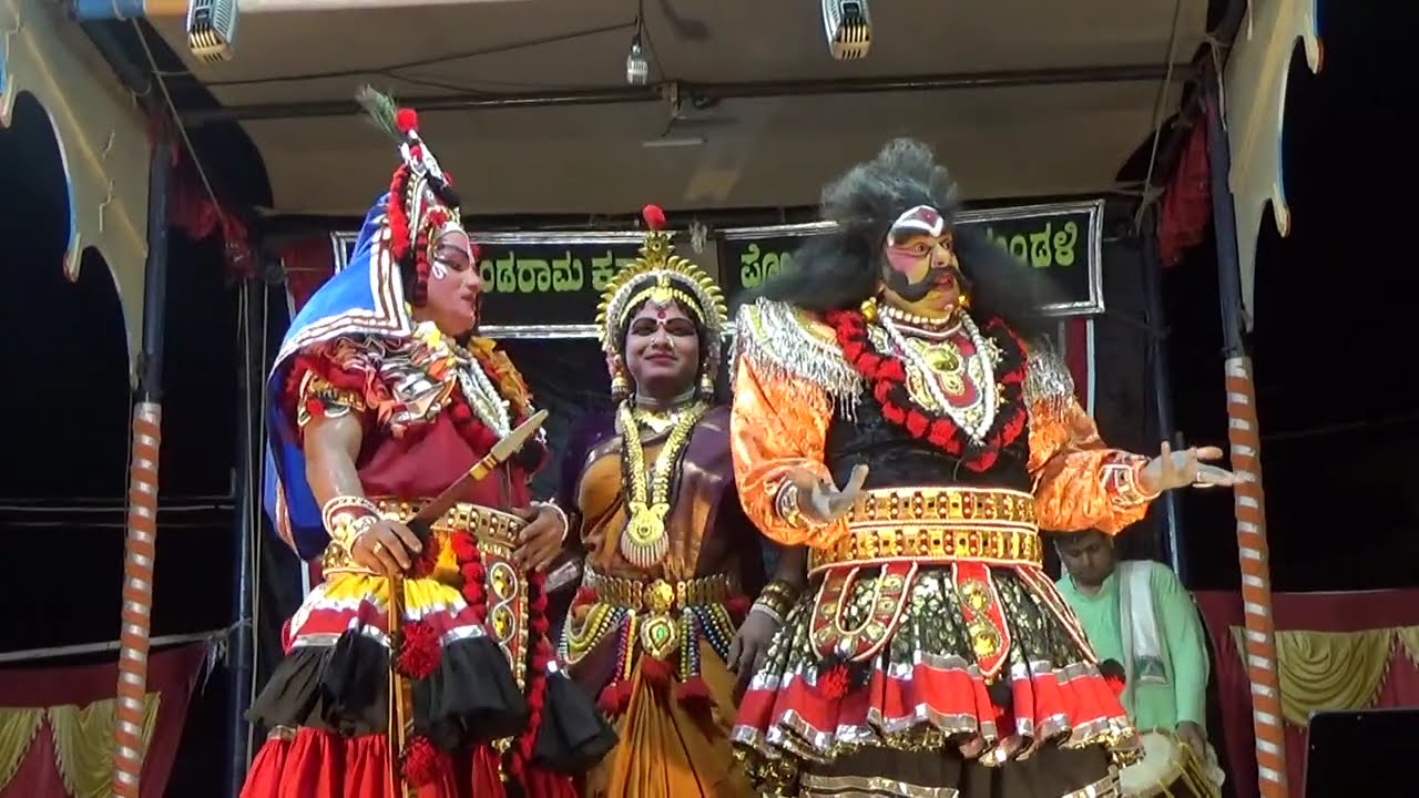Yakshagana -- Kanakangi Kalyana - 5 - Kannadikatte - Permude - Sampaje - Prasad Savanoor
