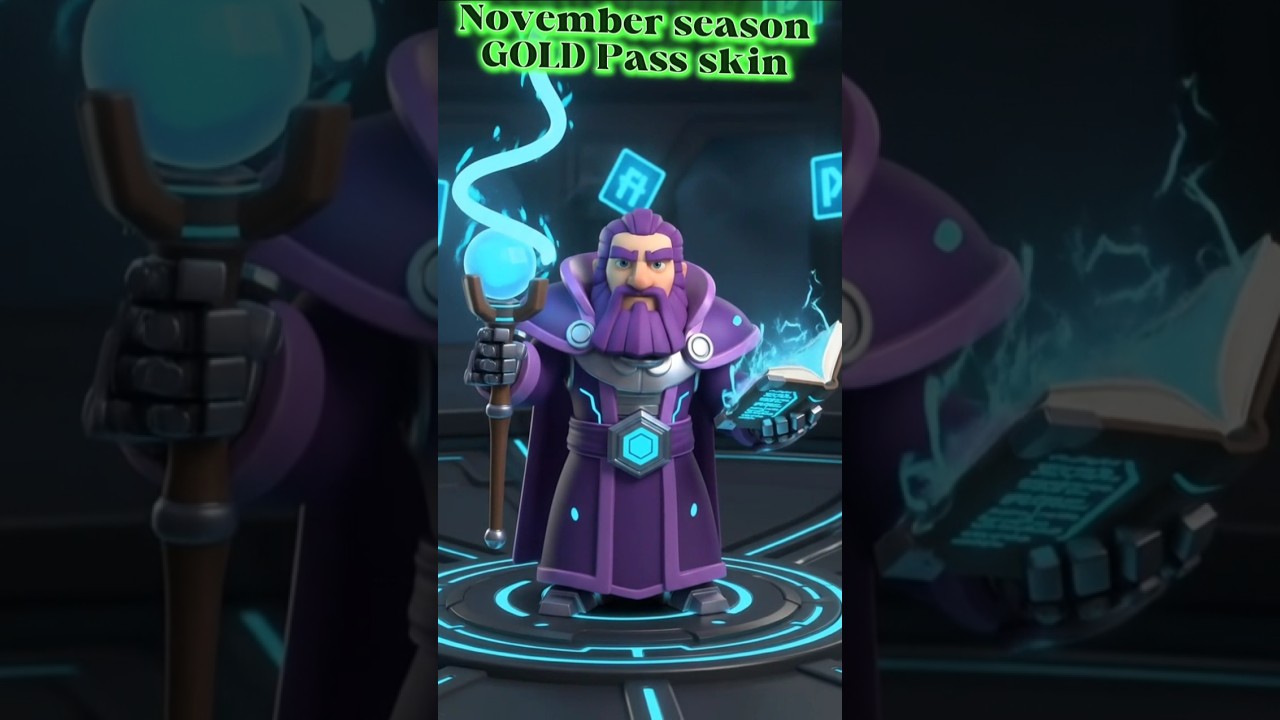 NEW GOLD PASS WARDEN SKIN! 🔥 Waste Lands Season (November 2025) | Clash of Clans Update