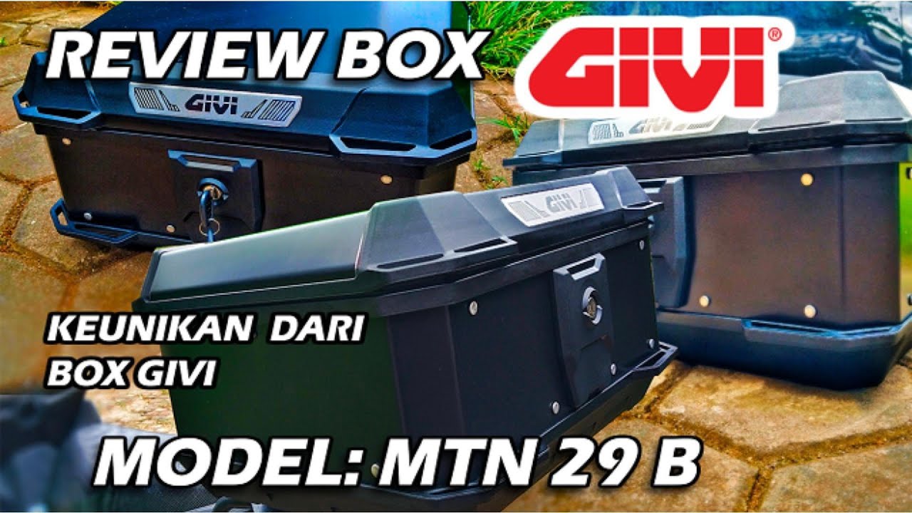 REVIEW BOX MTN 29 B | GIVI INDONESIA | AWS MOTO