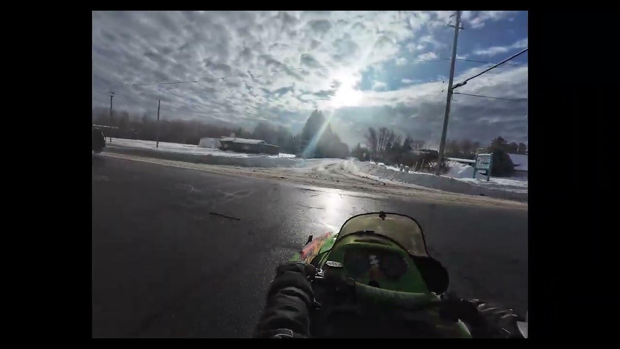 1997 Arctic Cat ZR 580 Still Loves The Snow