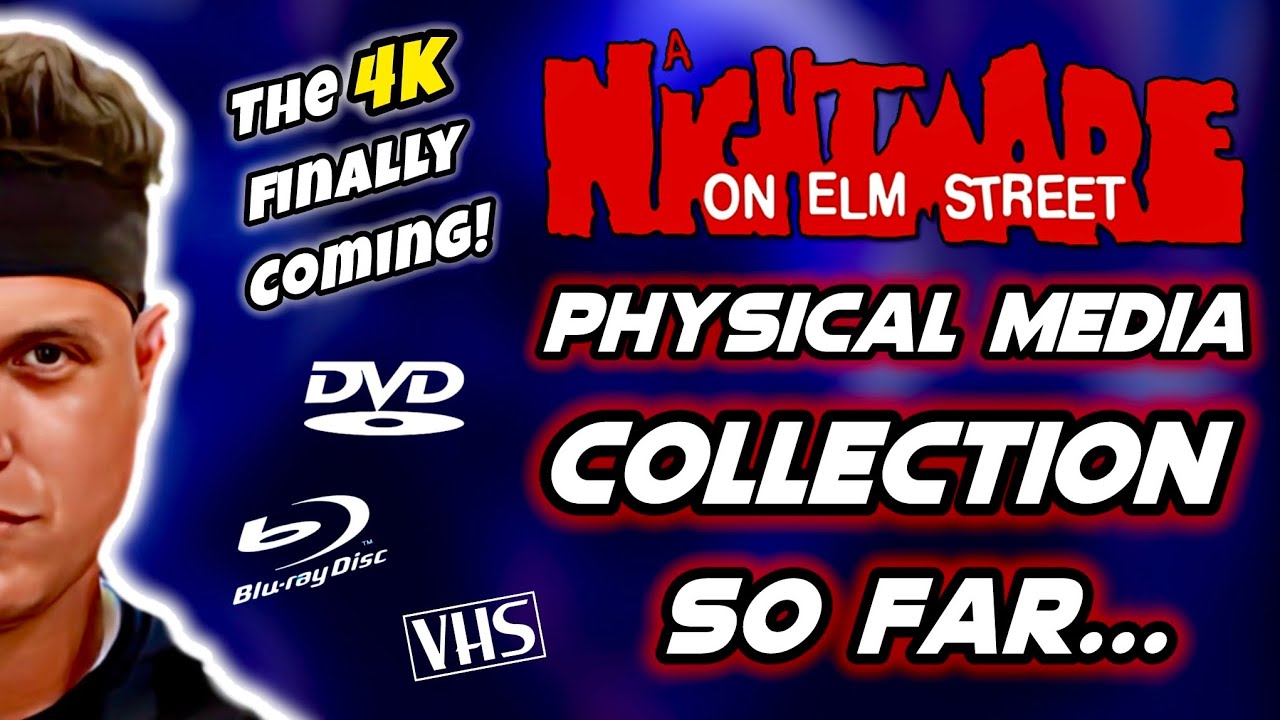 4K ANNOUNCED‼️My Nightmare on Elm St. Physical Media Collection…So Far | Born2beRad