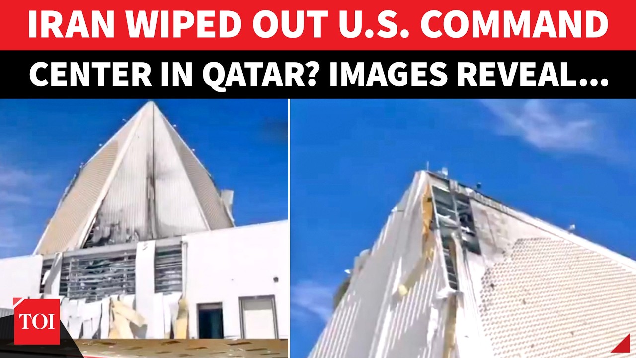 US Middle East War HQ &lsquo;BOMBED&rsquo; By Iran; &lsquo;Base Inoperable After&hellip;&rsquo;: Shocking Video Reveals Damage