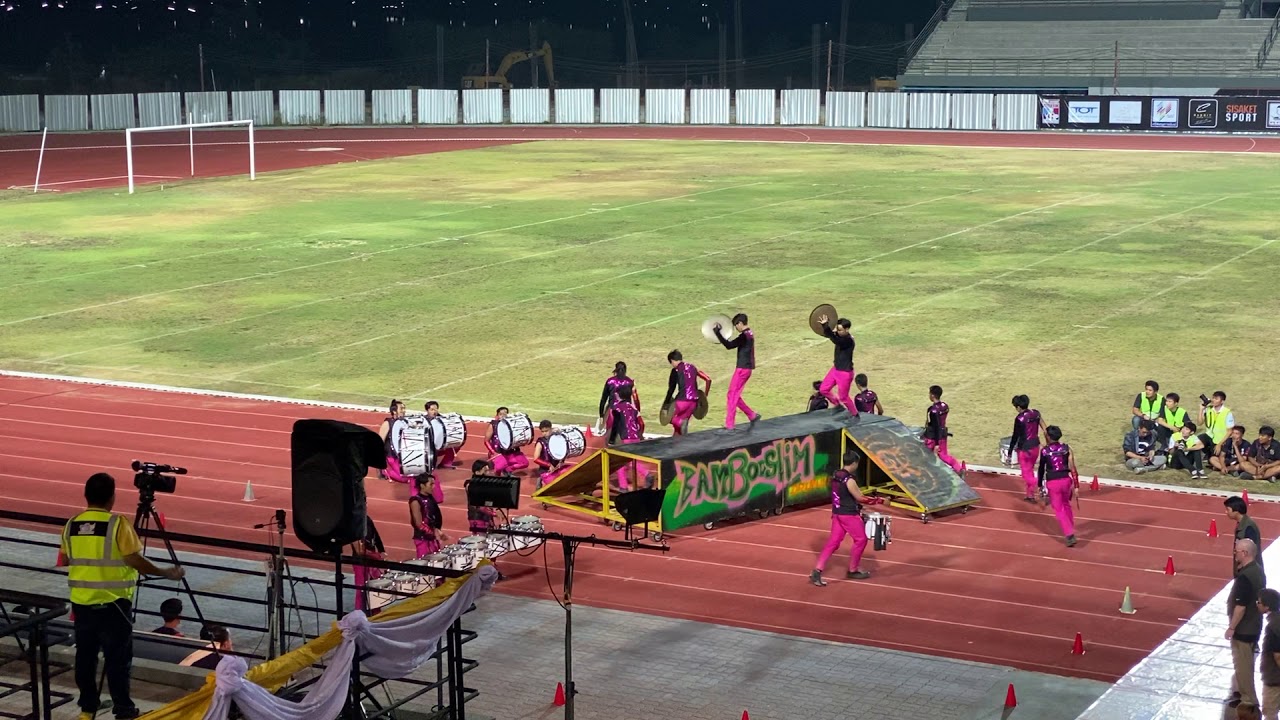 TWMC 2019 : Drumline Battle Finals Round - Bambooslim VS 8Row Percussion