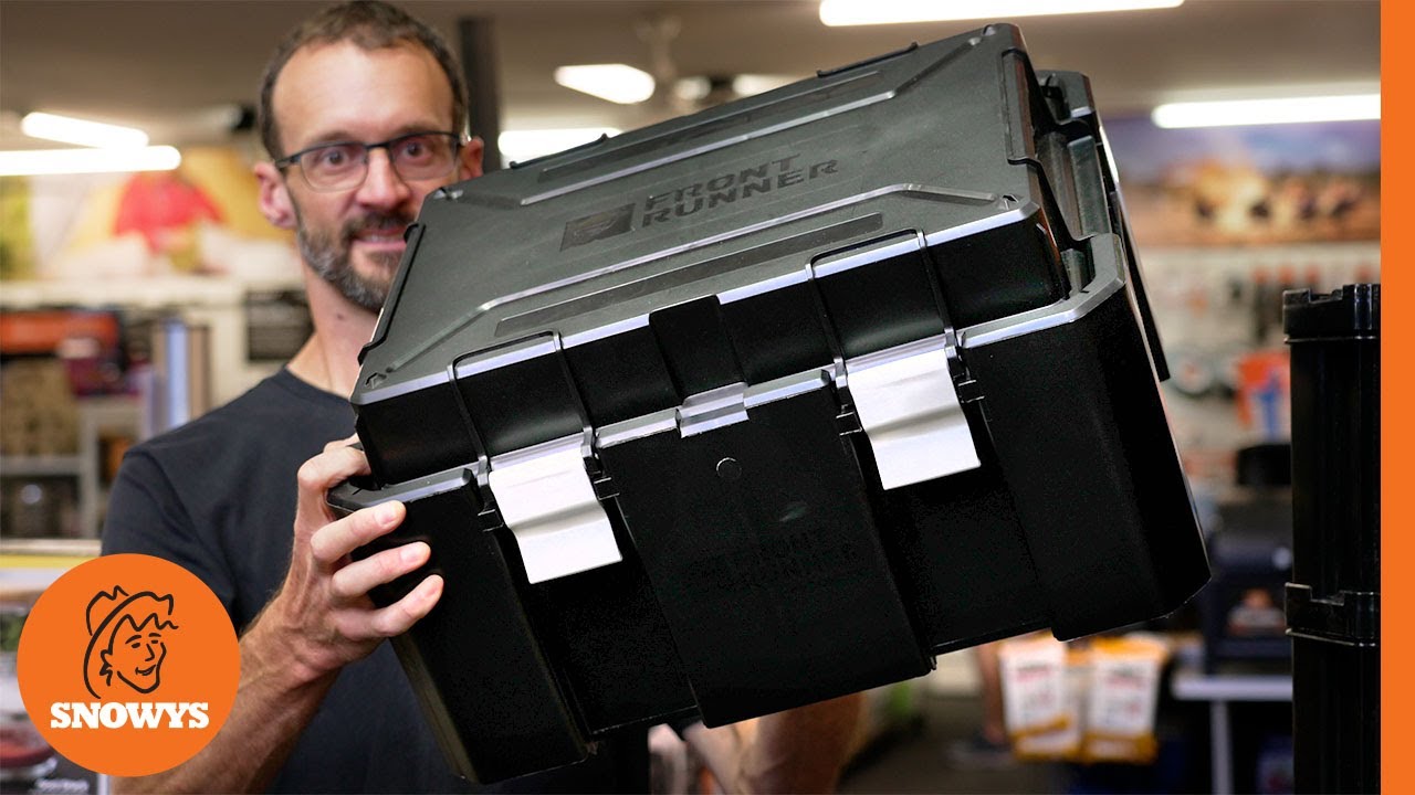 Front Runner Wolf Pack Pro Hi−Lid Kit Stackable Storage Box